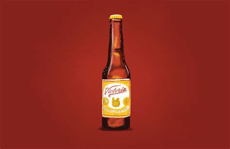 Cerveza Victoria on Behance | Beer, Victoria, Art design