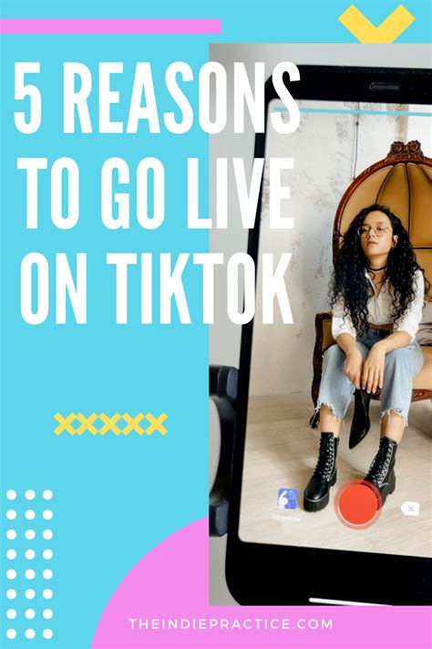 5 Reasons To Go Live On Tiktok — The Indie Practice