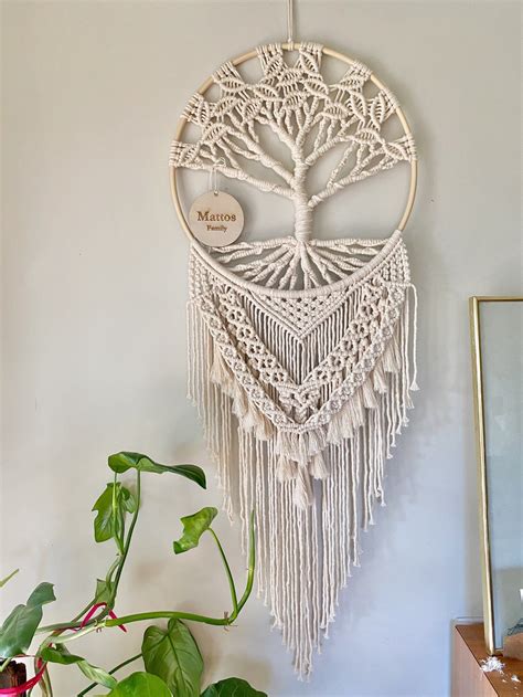 Diy Macrame Tree Of Life Free Pattern Check Out This List Of 16 Free Macrame Wall Hanging