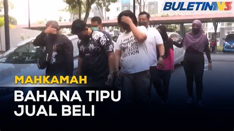 Mahkamah Anggota Sindiket Tipu Jual Beli Emas Didakwa Youtube