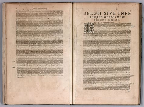 Text Veterum Belgarum Mores Continued Belgii Sive Inferioris