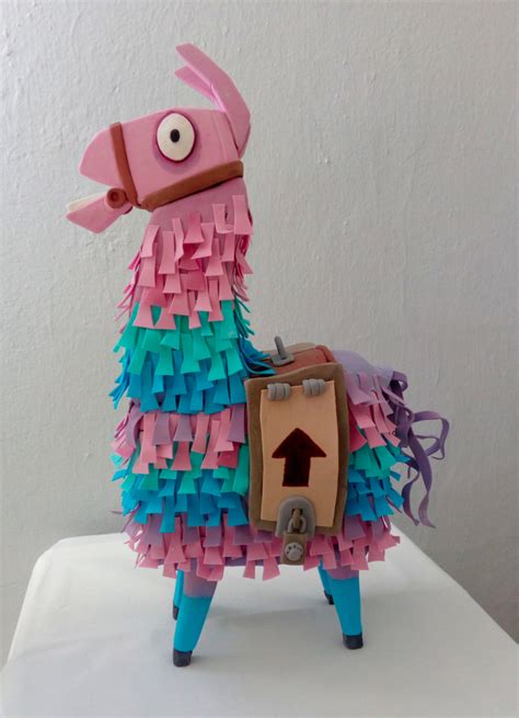 Fortnite Llama Cake Video Games Birthday Party Birthday Party