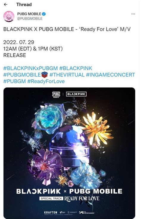 Blackpink Akan Rilis Music Video Ready For Love Untuk Karya Kolaborasi Dengan Pubg Mobile