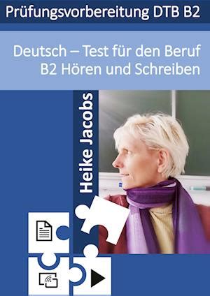 F Deutsch Test F R Den Beruf H Ren Und Schreiben B Af Heike Jacobs