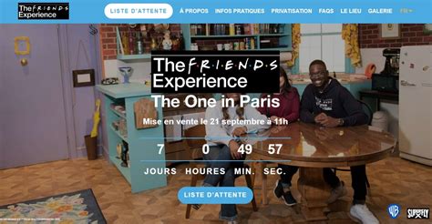 The Friends Experience Dates Prix Exposition Immersive Dans Les