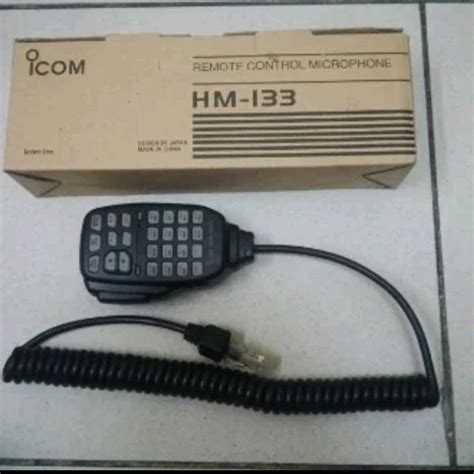 Jual EXTRA MIC HM 133 RIG ICOM IC2100 IC2200 IC2300 Di Lapak NR