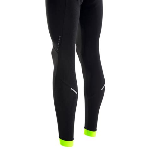 Mens Winter Cycling Bib Tights Rc100 Van Rysel Decathlon