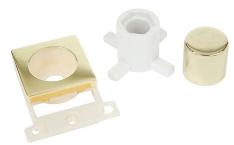 Click Minigrid Polished Brass Ingot Dimmer Module Mounting Kit Ukes