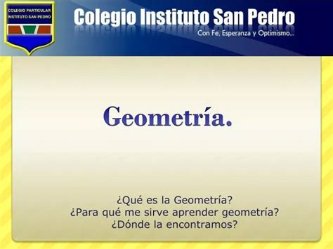 PPT Geometría PowerPoint Presentation free download ID 1929888