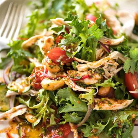 Thai Chicken Salad Food Fam Recipes