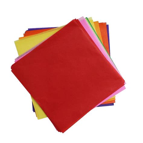 Assorted Tissue Paper Squares Pack Hobbycraft