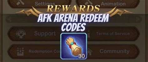 Afk Arena Codes Newest