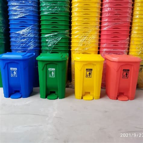 Tempat Sampah Injak Dalton 100 Liter Plastik HDPE Lazada Indonesia