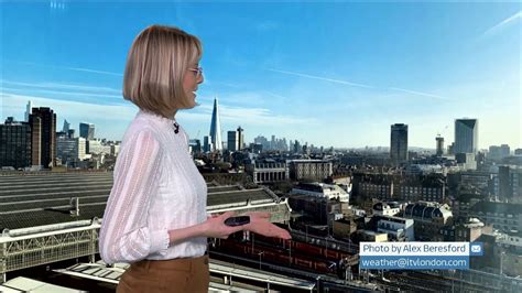 Winter Weather Picture With Sally Uk Itv London Weather 29th