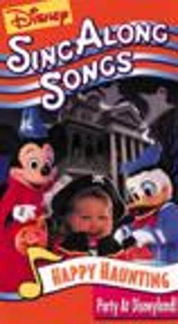 Disney S Sing Along Songs Happy Haunting Party At Disneyland 1998