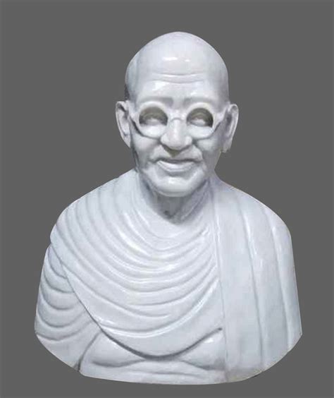 White Marble Mahatma Gandhi Statue For Exterior Decor At Rs 14000 In Alwar