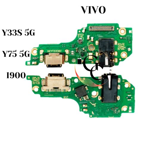 Flexible Connector Charger Vivo Y33S 5G Y75 5G I900 Original Flexible