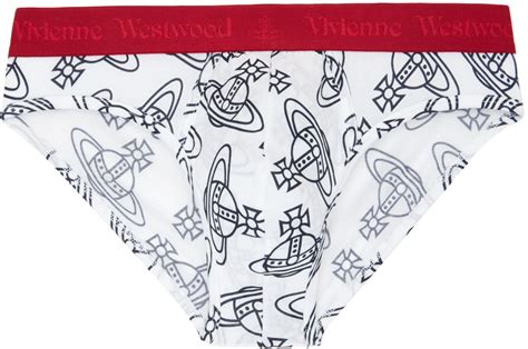 White Orb Briefs By Vivienne Westwood On Sale