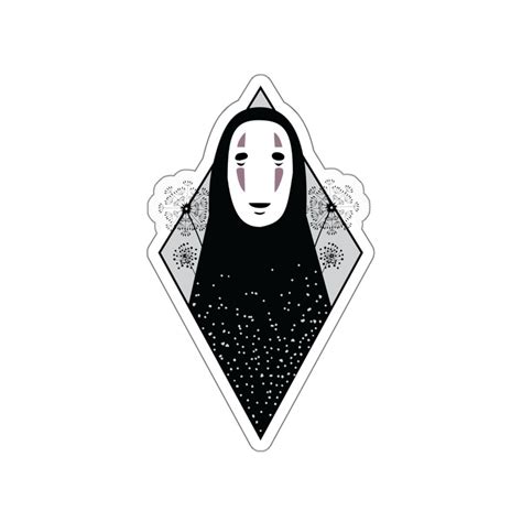 No Face Studio Ghibli Spirited Away Tattoo Style Illustrated