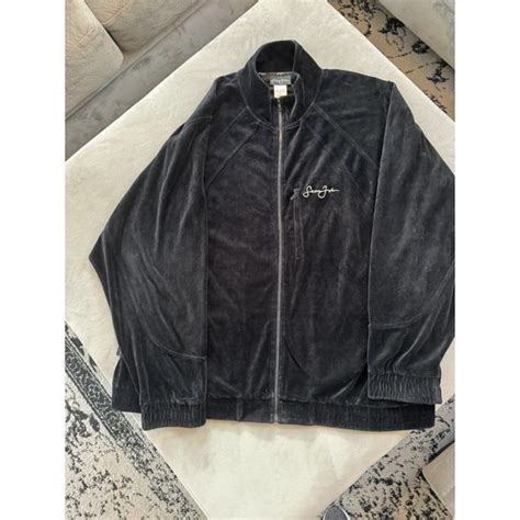 Sean John Jackets Coats Vintage Sean John Original Black Velour