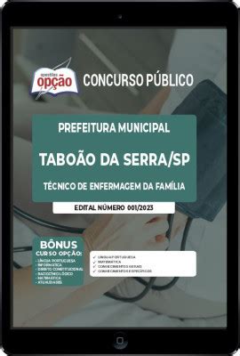 Apostila Prefeitura De Tabo O Da Serra Sp Em Pdf T Cnico De