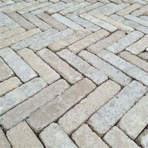 Slimsett Dove Grey Light Grey Dutch Pavers Concrete Block Paving