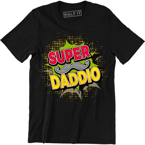 Super Daddio Mustache Video Game Mashup Father Day Gift Husband