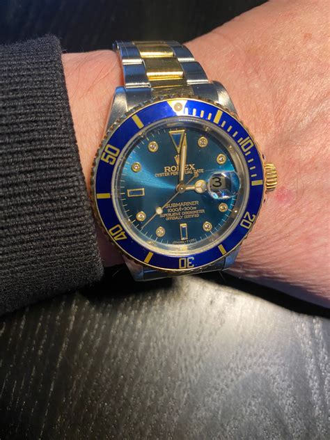 Rolex Submariner St L Gull Finn Torget