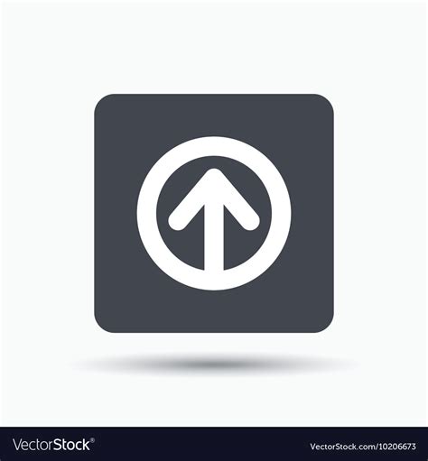 Upload Icon Load Internet Data Sign Royalty Free Vector