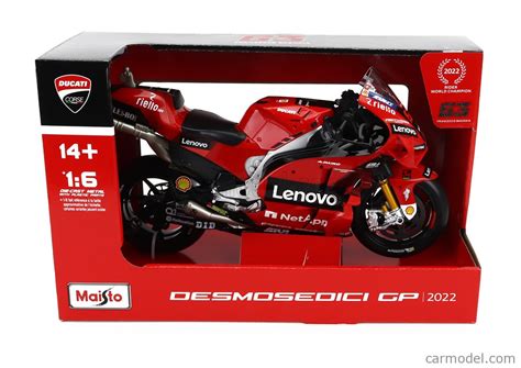 Maisto Escala Ducati Desmosedici Gp Team Lenovo N