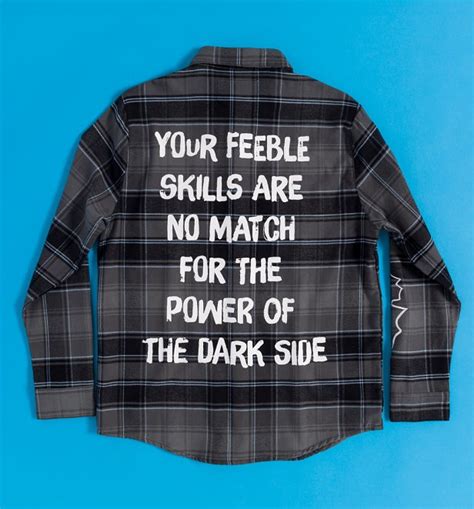 Star Wars Palpatine Flannel Shirt From Cakeworthy