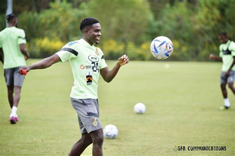 VIDEO Watch Ernest Nuamahs Sumptuous Goal At Black Stars Camp Ahead