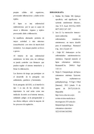 Lupus Eritematoso Generalizado Pdf