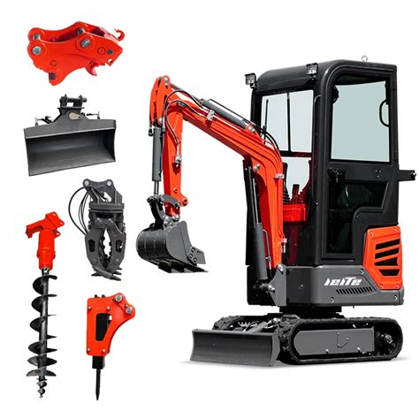 LEITE Mini Excavadora Hidr Ulica LT1012 De 1 2 Toneladas Excavadora