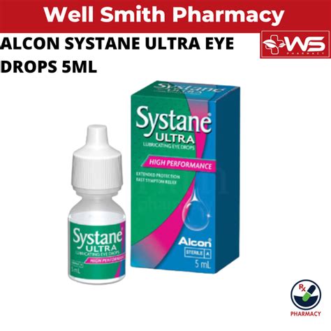 Systane Ultra Lubricant Eye Drops 5ml Lazada