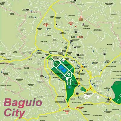 Luzon the Baguio map | Baguio city live Entertainment. Bars, Discos ...