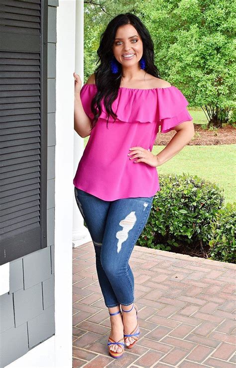 This Is One Of Our Favorite Styles Now Available In This Bold Hot Pink Color We Love The Way It