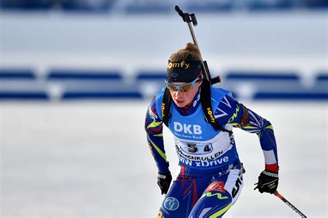 Biathlon Une E M Daille Pour Marie Dorin Habert Championne Du Monde