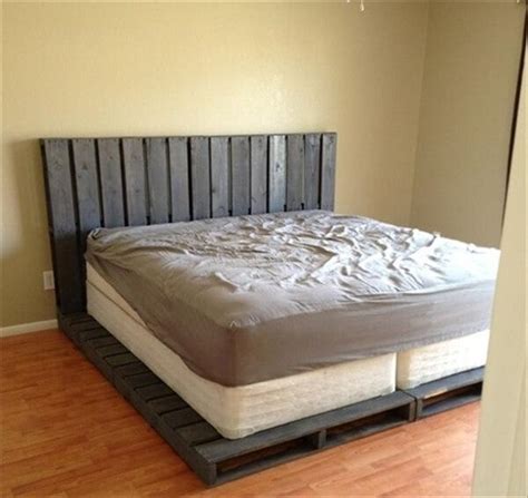 13 Inexpensive Wooden Pallet Bed Frame – 101 Pallets