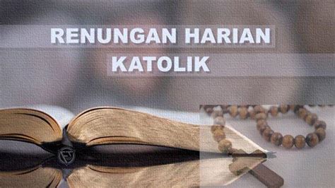 Renungan Harian Katolik Jumat November Berdiri Teguh Dalam