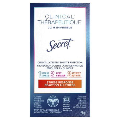 Secret Clinical Strength Invisible Solid Antiperspirant and Deodorant ...