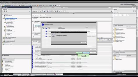 Tia Portal V Error Finding Cycle Time And Memory Usage Youtube