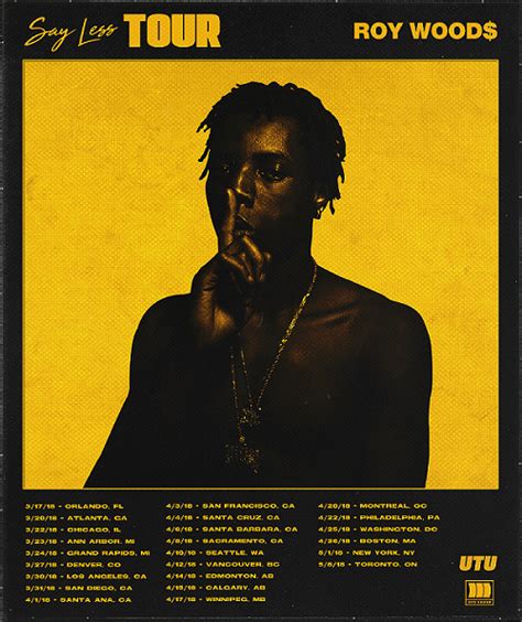 The Source Ovo S Roy Woods Announces Say Less Tour