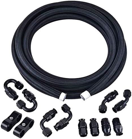 Amazon SINTLY 10AN 20FT PTFE Fuel Line Hose Kit AN10 E85 Nylon