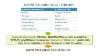 Populasi Dan Sampel PPT