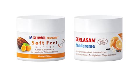 Limited Edition GEHWOL FUSSKRAFT Soft Feet Butter Kakao Mandarine