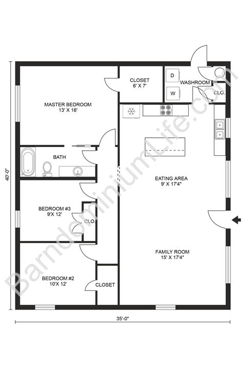 Top Simple 3 Bedroom Cabin Floor Plans Awesome – New Home Floor Plans