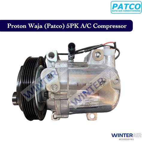 Proton Waja Patco System Air Cond Compressor Recond New Body