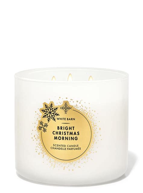 Bright Christmas Morning 3 Wick Candle Bath And Body Works