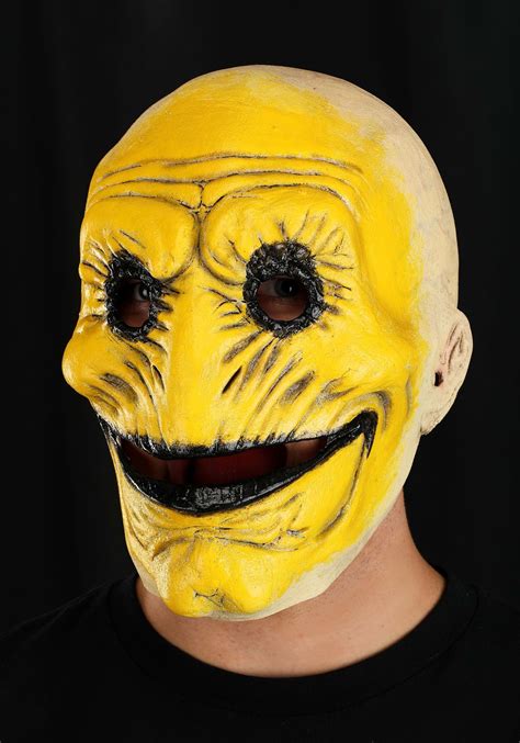 Smiley Latex Adult Mask Scary Halloween Masks